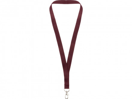 Ланьярд с карабином, бургунди
