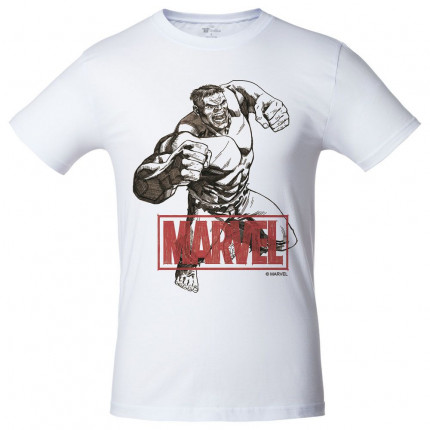 Футболка Hulk Sketch, белая