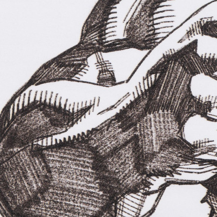 Футболка Hulk Sketch, белая