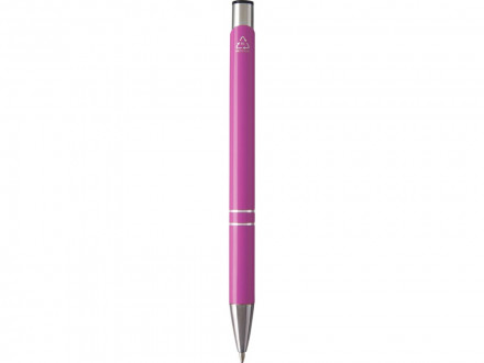 Шариковая ручка Moneta из переработанного алюминия - Фуксия