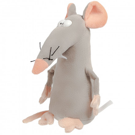 Мягкая игрушка «Мышонок Dude», серо-розовый