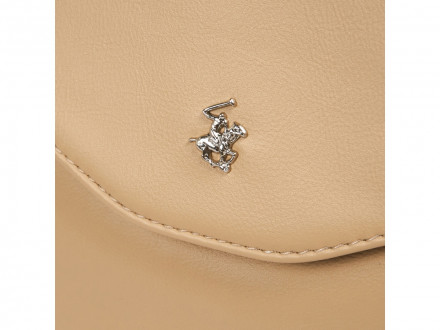 Рюкзак женский Beverly Hills Polo Club, бежевый/стальной