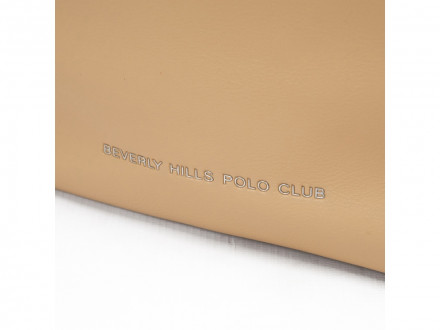 Рюкзак женский Beverly Hills Polo Club, бежевый/стальной
