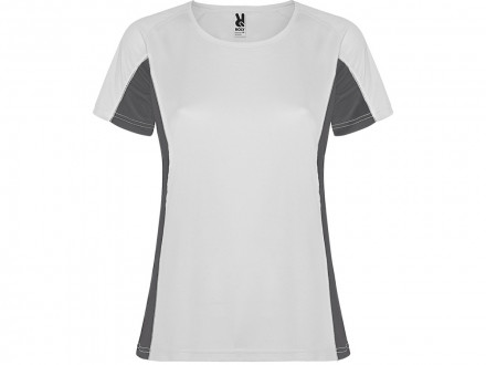 Футболка Shanghai женская, белый/графитовый