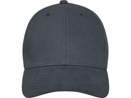 Бейсболка Davis, 6 панелей, storm grey