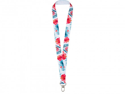 Ланъярд 2,5 см под сублимацию с трендовым карабином