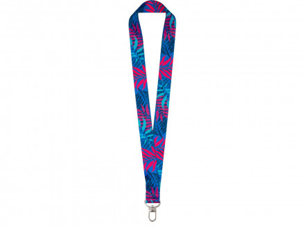 Ланъярд 2,5 см под сублимацию с трендовым карабином