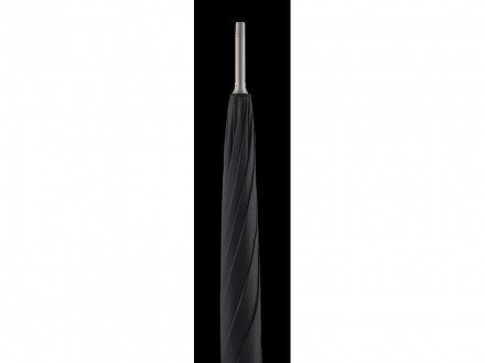 Зонт-трость 7399 Alugolf полуавтомат, черный/титан