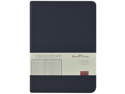 Ежедневник недатированный А6+ Megapolis Color, темно-синий navy