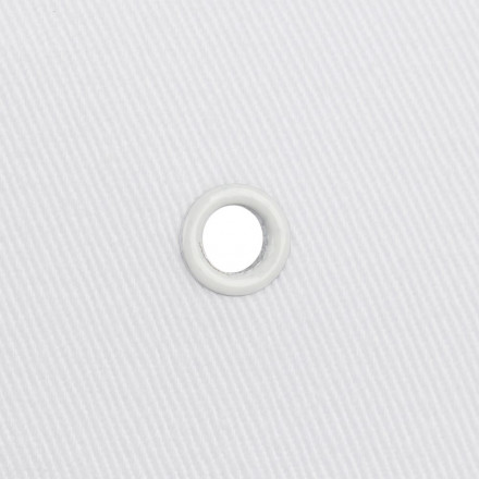 Бейсболка Bizbolka Honor, белая с черным кантом