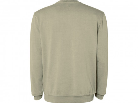 Свитшот Jaya унисекс, светлый хаки выстиранный