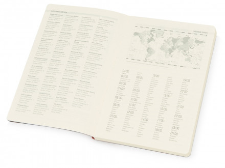 Ежедневник А5 недатированный Megapolis Velvet Flex, оранжевый