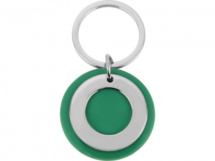 Брелок Корал-Спрингс, зеленый/серебристый