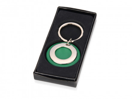 Брелок Корал-Спрингс, зеленый/серебристый