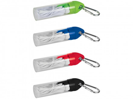 Наушники Earbuds, красный