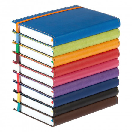 Блокнот Vivid Colors в мягкой обложке, розовый