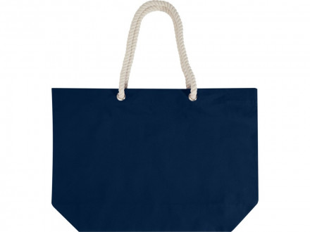Florida пляжная эко-сумка из переработанного материала, сертифицированного по стандарту GRS, плотностью 270 г/м² 18L - Темно - синий
