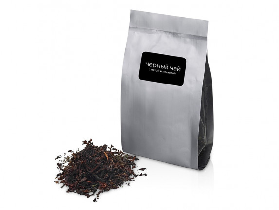 Чай черный с мятой и мелиссой, 50 г, серия Herbalis