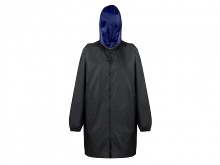 Дождевик Bi-color унисекс, синий классический/черный