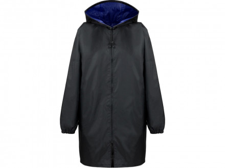 Дождевик Bi-color унисекс, синий классический/черный