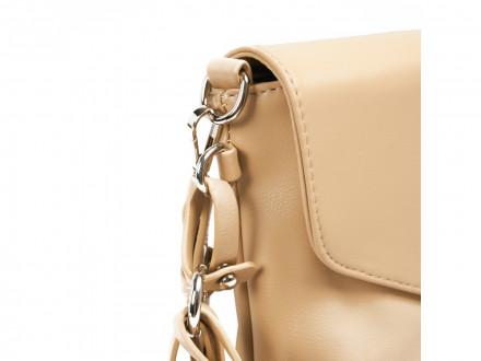 Сумка женская Beverly Hills Polo Club, бежевый/стальной