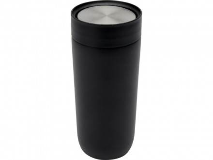 Camden кружка из нержавеющей стали, сертифицированный RCS, 350 м, сплошной черный