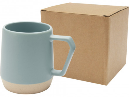 Dolce керамическая кружка объемом 300 мл с матовой отделкой, синий