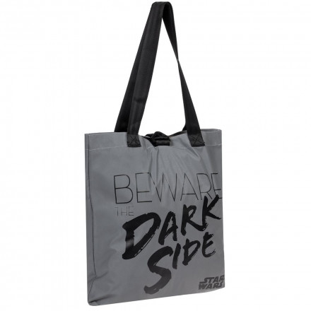 Шоппер Beware The Dark Side из светоотражающей ткани