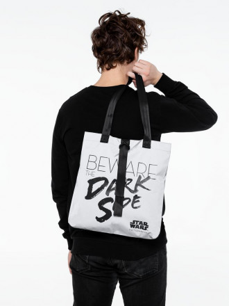 Шоппер Beware The Dark Side из светоотражающей ткани