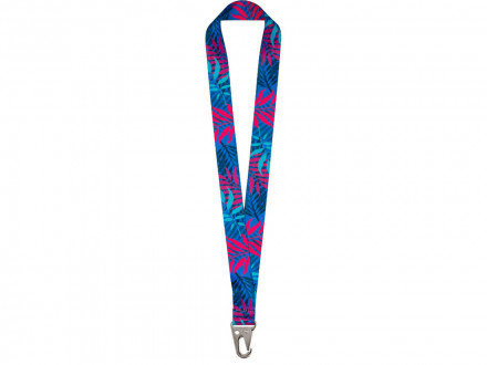 Ланъярд 2,5 см под сублимацию с большим карабином