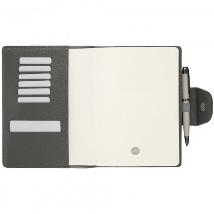 Блокнот Tactic в суперобложке, серый