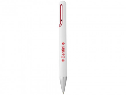 Ручка шариковая Nassau, белый/красный