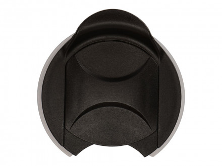 Кружка Denpasar с пробковым дном и крышкой, цветная с двух сторон, черный