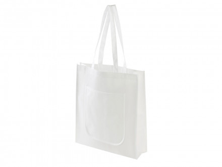 Сумка Tamy для покупок с карманом, белый