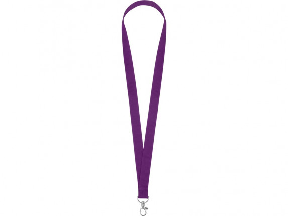 Ланьярд с карабином, фиолетовый