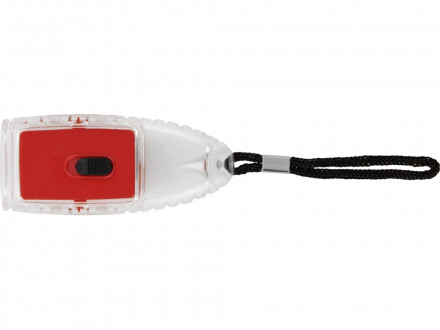 Фонарик крутящийся, красный