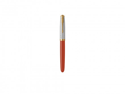 Перьевая ручка Parker 51 Premium Red GT, перо:M/F чернила:Black,Blue, в подарочной упаковке