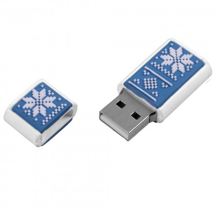 Флешка «Скандик», 8 Гб, синяя (индиго) 1