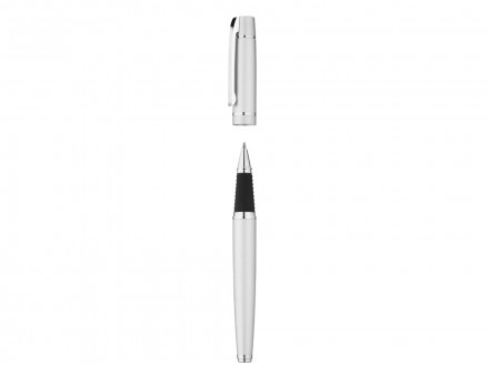 Ручка металлическая роллер VIP R, серый