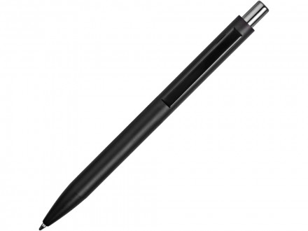 Ручка металлическая шариковая Blaze с цветным зеркальным слоем, черный/серебристый