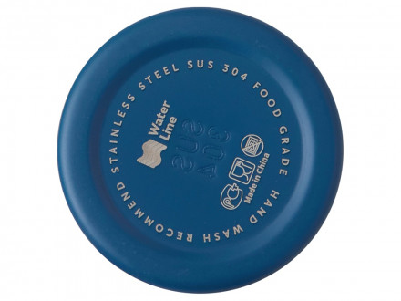 Стальная бутылка Rely, 650 мл, синий индиго