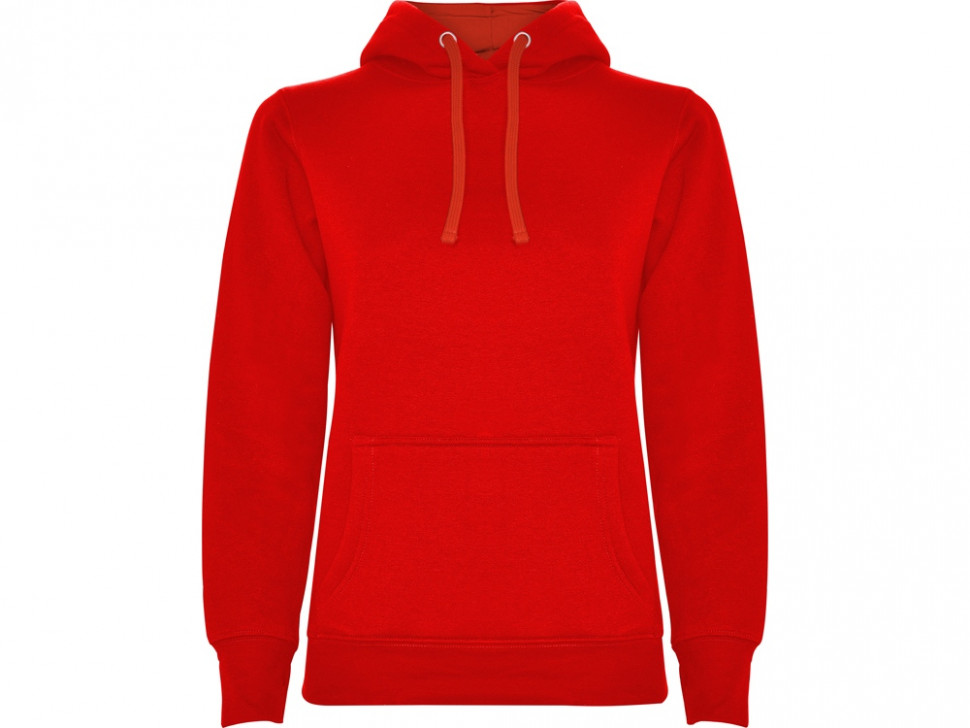 Толстовка с капюшоном Urban женская, красный