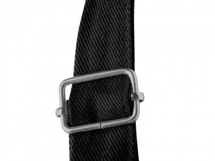 Хлопковый фартук Delight с карманом и регулируемыми завязками, черный