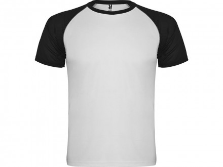 Спортивная футболка Indianapolis детская, белый/черный