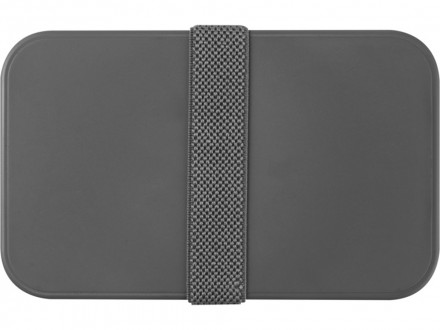 Двухслойный ланчбокс MIYO, серый/белый