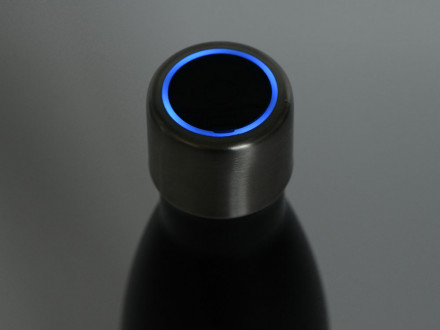 Вакуумная термобутылка с УФ-стерилизацией Photon, черный, 500 мл