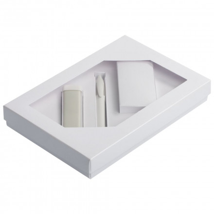 Набор Energy: аккумулятор и ручка, ver.2, белый