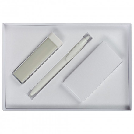 Набор Energy: аккумулятор и ручка, ver.2, белый