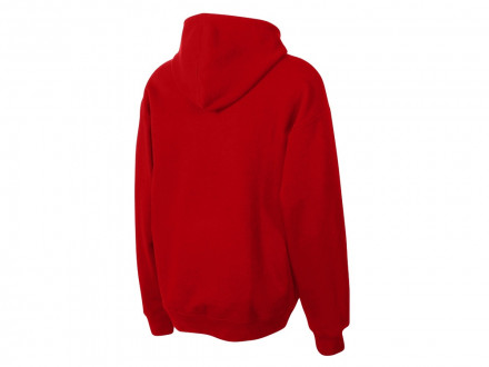 Толстовка с капюшоном оверсайз Berlin унисекс, красный