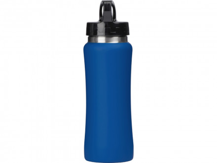 Бутылка для воды Bottle C1, сталь, soft touch, 600 мл, синий